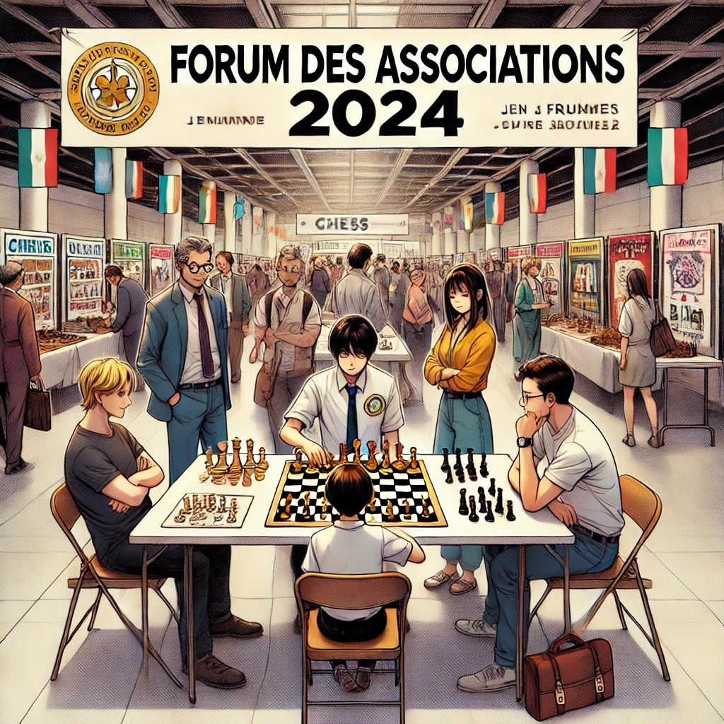 You are currently viewing Rejoignez le Club d’Échecs au Forum des Associations